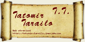 Tatomir Tarailo vizit kartica